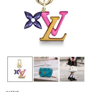 Louis Vuitton Key holder and Bag Charm New!